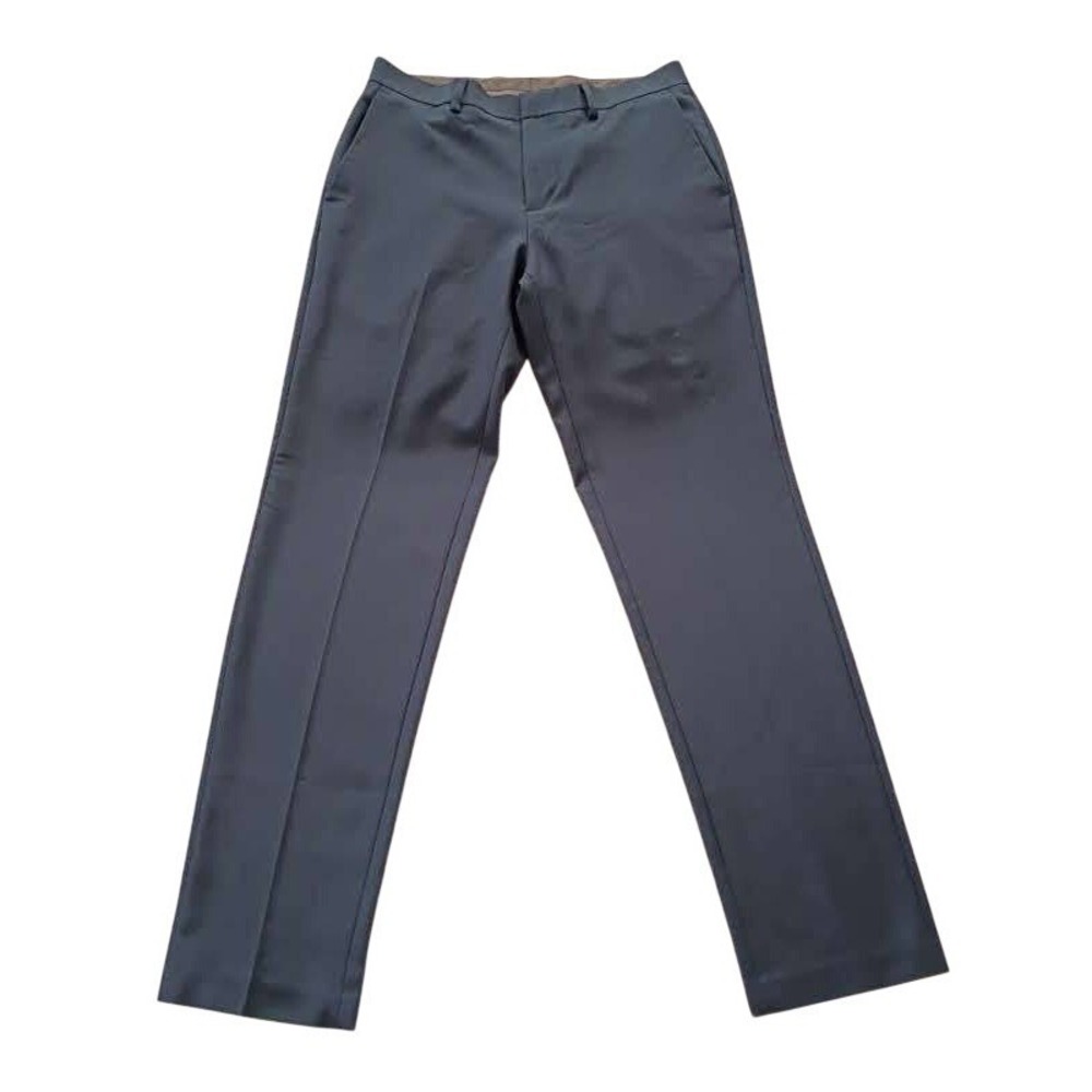 Haggar Slim Dress Pants Navy Flat Front Mens‎ 30x29